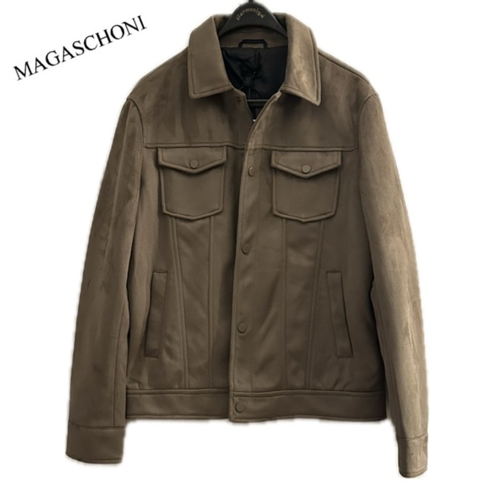 NWT MAGASCHONI FAUX SUEDE JACKET‎
